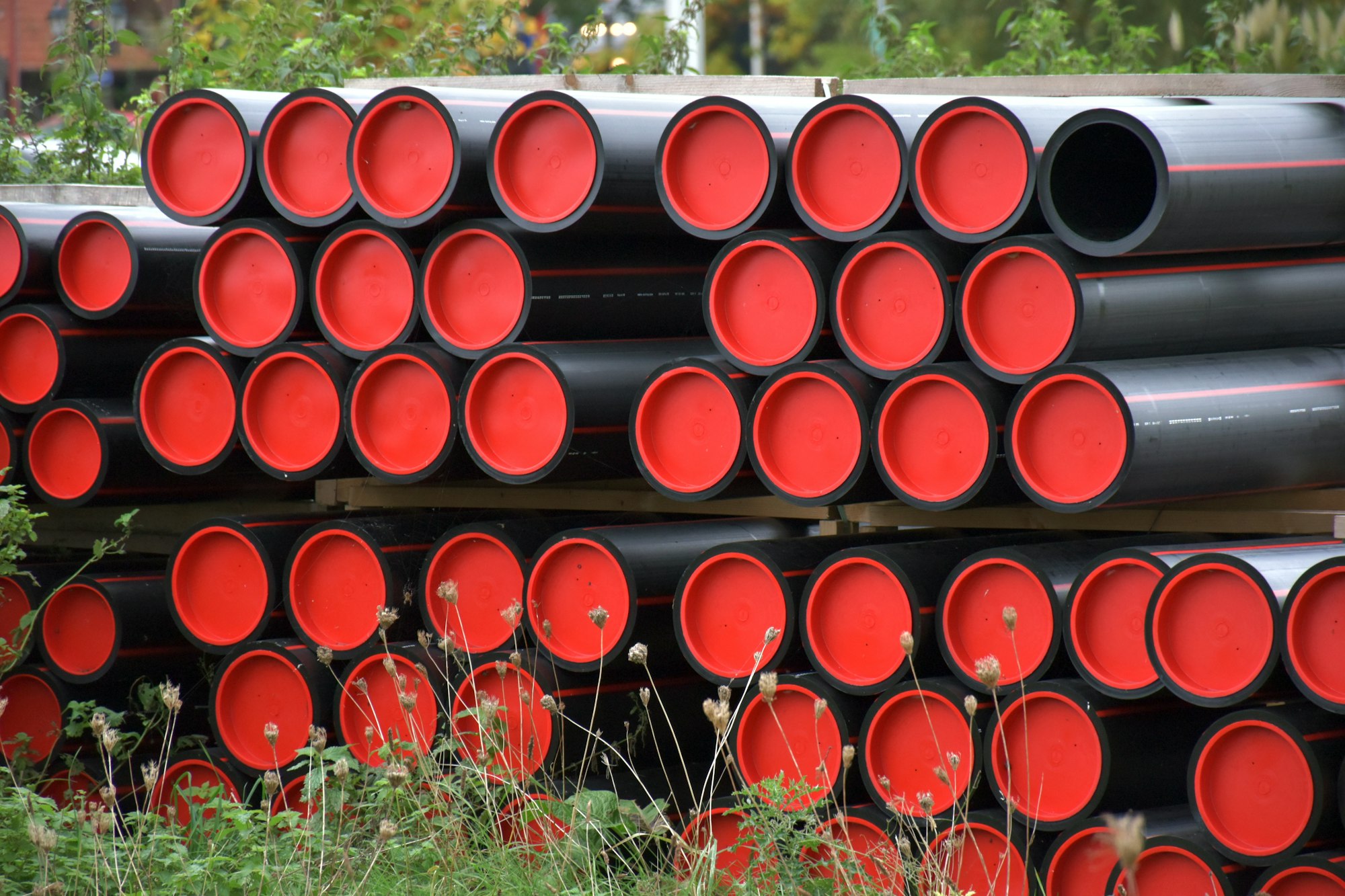 Stacked pipes — Elysée Rohrsysteme distributes piping systems across Europe from Ennsdorf bei Enns, Austria